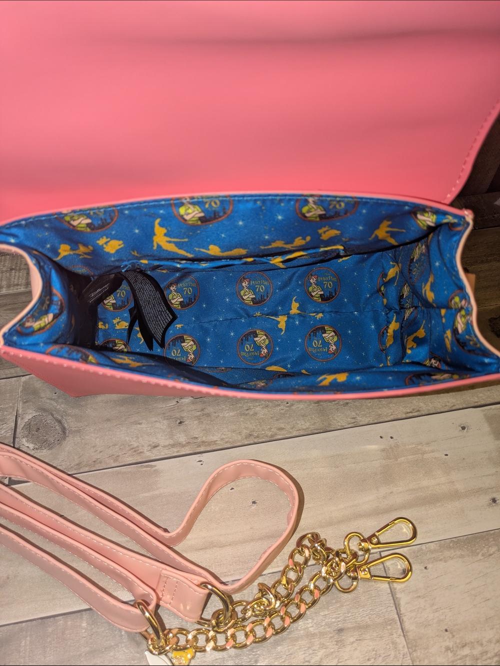 Loungefly Disney Peter Pan You Can Fly 70th Anniversary Bag - Picture 11 of 12